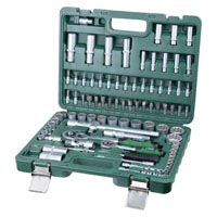 Набор насадок торцевых и биты 1/4", 1/2" (94шт (12 граней)108шт (12 граней) Grad (6004575), 108шт (12 граней) (6004575)) Grad