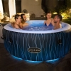 Надувной аэромассажный SPA-бассейн (джакузи) Bestway 60059 с подсветкой "Hollywood" (196х66 см, 4-6 человек) Lay-Z-Spa AirJet