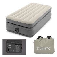 Надувная кровать Intex 64162 (99-191-51 см) со встроенным электронасосом 220В