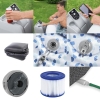 Надувной аэромассажный SPA-бассейн (джакузи) Bestway 60035 (180х66 см, 2-4 человек) Lay-Z-Spa™ Havana AirJet™