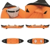 Надувная двухместная байдарка-каяк Bestway 65077 "Lite-Rapid x2" (321x88 см)