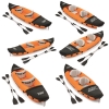 Надувная двухместная байдарка-каяк Bestway 65077 "Lite-Rapid x2" (321x88 см)