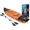 Надувная двухместная байдарка-каяк Bestway 65077 "Lite-Rapid x2" (321x88 см)