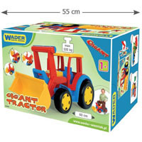 Wader (Вадер) 66000 Трактор Гигант с ковшом (два вида 66005)