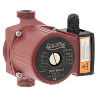 Насос циркуляционный 65Вт Hmax 4м Qmax 63л/мин 1" 130мм + гайки 1" AQUATICA (774113)