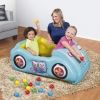Надувной детский игровой центр BestWay 93535 Fisher-Price "Машинка" (119*79*51 см) с 25 шариками