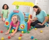 Надувной детский игровой центр BestWay 93537 Fisher-Price "Паровозик" (132*94*89 см)