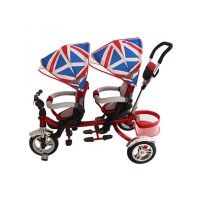 Велосипед трехколесный для двойни DUOS Turbo Trike M 3116TW-2A