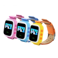 Детские умные часы-телефон с цветным экраном Q60 функция GPS трекера 