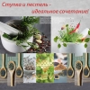 Мраморная ступка Aqevo Premium Weiss (250мл, 3 кг, 14-14-8 см)