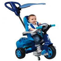 Детский трехколесный велосипед с ручкой Feber Baby Plus Twist