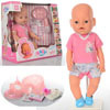 Пупс Baby Born 8009 "Warm Baby" с магнитной соской (летняя одежда)