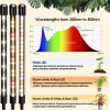 Полноспектральная led фитолампа для выращивания растений WOLEZEK