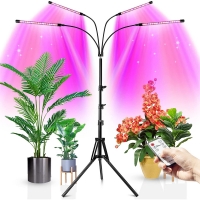 Полноспектральная led фитолампа для выращивания растений WOLEZEK bl-j20b с регулируемой подставкой-треногом
