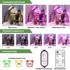 Полноспектральная led фитолампа для выращивания растений WOLEZEK bl-j20b с регулируемой подставкой-треногом