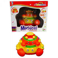 TG Игра 823970/900310 (12шт) краб-пирамидка, муз.интструмент, муз,свет,на бат-ке,в кор-ке,31-25-27см