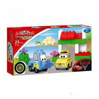 Конструктор Meadness CARS 5115 (48шт) ТЧ, гонки, 25 дет, в кор-ке, 35,5-19-6,5см