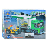 Конструктор KAZI 6093 (60шт) спецтехника, 253 дет, в кор_ке, 31,5_22_4,5см