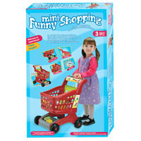 Тележка детская для супермаркета Mini Funny Shopping 08059 B