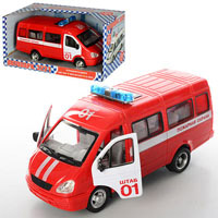 Автомодель Газель микроавтобус Limo toy 9098 (6 видов)
