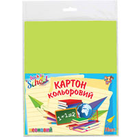 Картон кол 1_Вересня 950258 А4 10л неон