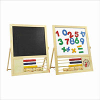 Деревянная игрушка Досточка MD 0040 (80шт) часы, счеты, в кульке, 26-31см
