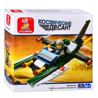 Конструктор SLUBAN M38 B0322 Звездный Десант, космолет