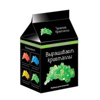 Наукові ігри міні "Вирощуємо кристали" (зелені)