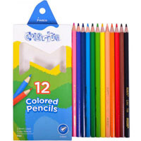 Карандаши  12 цветов шестигранные , Colorite (new), Marco