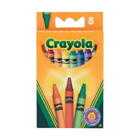 Восковые карандаши 8 цветов Crayola