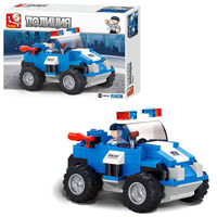 Конструктор SLUBAN M38 B0183 полиция, 121 дет