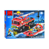 Конструктор BRICK 907 (20шт) Пожарная  тревога, 420 дет, в кор-ке, 37-29-5,5см