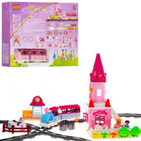 Конструктор Железная дорога Dream palace Limo Toy  M 0444 U/R 