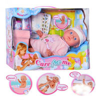 Пупс интерактивный Warm baby RT 05064