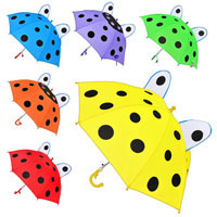 Зонтик детский MK 0211 (120шт) 6 цветов, 45см