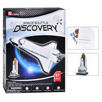 Пазлы 3D космический челнок Дискавери P 601 H , 87 дет