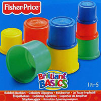 Формочки для воды и песка - пирамидка Fisher-Price 75601