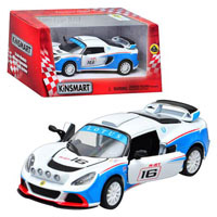 Машинка Kinsmart KT 5362 W  LOTUS EXIGE R-GT, 1:32