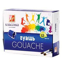 Гуашь "Классика" 12 цв. 20 мл 19С1277-08