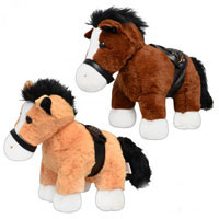 Мягкая игрушка лошадка Chibi Toys MP 0589 2 цвета