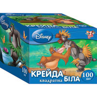 Мел белый 100 шт., квадратный