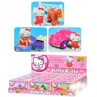 Конструктор Unico 8680-00 HELLO KITTY 10 дет. 3 вида, 12 шт в дисплее, 48-33-10см