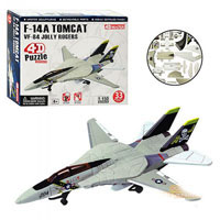 Пазлы 4D Master 26200  Самолет F-14A, 1:150, 33 детали