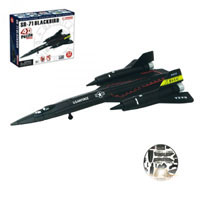 Пазл 4D Master 26223 Самолет SR-71, 1:220, 32 дет