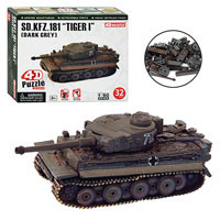 Пазлы 4D 26321 (48шт) Танк TIGER I, 1:90, 32 дет, в кор-ке, 16-13-4,5см