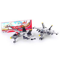Самолет 136 K-113-136 K-210 (240шт) PL, инер-й, 2 вида, в кульке, 19-19-3см