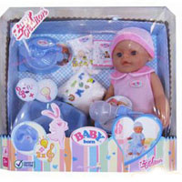 Пупс с аксессуарами Baby Born 807866 9 функций (2 вида)