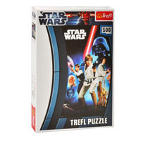 Пазл Trefl 37173  Звездные войны,  Lucasfilm, Звездные войны, 500дет, в кор-ке, 39,5-26,5-4,5 см