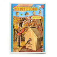 Деревянная игрушка Пазлы 3D идр 0101 (10шт)Скворечник,10 дет,раз 29_20_15см,в кор_ке,30_21,5_2,5см