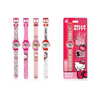 Годинник Hello Kitty (5 функцій: місяць, дата, години, хвилини,